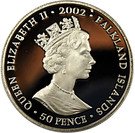 50 Pence - Elizabeth II (Walking Queen)