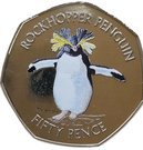 50 Pence - Elizabeth II (Northern Rockhopper)
