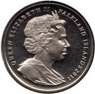 1 Crown - Elizabeth II (Queen Elizabeth II & Prince Philip birthday)