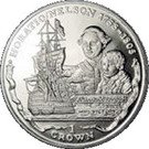 1 Crown - Elizabeth II (Admiral Nelson)