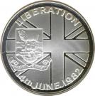 50 Pence - Elizabeth II (Liberation; Silver Proof Issue)