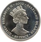 50 Pence - Elizabeth II (Queen and Duke of Edinburgh)