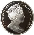 1 Crown - Elizabeth II (House of Windsor - King George VI)