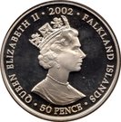 50 Pence - Elizabeth II (Palace Balcony)