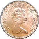 ½ Penny - Elizabeth II (2nd portrait)