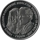 1 Crown - Elizabeth II (Royal Wedding)