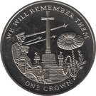 1 Crown - Elizabeth II (Cross of Sacrifice)