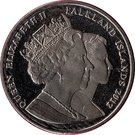 1 Crown - Elizabeth II (Elizabeth as WWII Nurse)