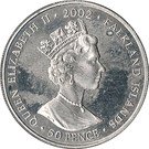 50 Pence - Elizabeth II (Golden Jubilee)