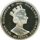 50 Pence - Elizabeth II (Edward IV gold Rose Ryal)