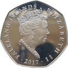 50 Pence - Elizabeth II (Southern Rockhopper-coloured)
