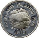 10 Pound - Elizabeth II (Conservation; Silver Proof Issue)