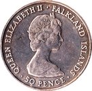 50 Pence - Elizabeth II (Falkland Liberation)