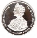 50 Pence - Elizabeth II (Queen Mother; Silver Proof Issue)