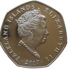 50 Pence - Elizabeth II (Northern Rockhopper)