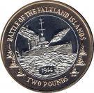 2 Pounds - Elizabeth II (Battle of the Falkland Islands)