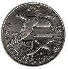 50 Pence - Elizabeth II (Black-browned Albatross; Silver Proof Issue)