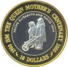 10 Dollars - Elizabeth II (Queen Mother)