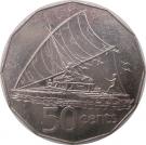 50 Cents - Elizabeth II (3rd portrait)