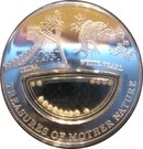 10 Dollars - Elizabeth II (China - White Pearl)