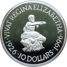 10 Dollars - Elizabeth II (Tribal Dancer)