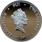 2 Dollars - Elizabeth II (Pacific Swordfish; Silver Bullion)