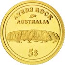 5 Dollars - Elizabeth II (Ayers Rock)