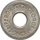 ½ Penny - George V