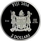 2 Dollars - Elizabeth II (Captain America)