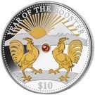 10 Dollars (Year of the Rooster)