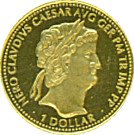 1 Dollar - Elizabeth II  (Nero)