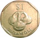 1 Dollar - Elizabeth II (3rd portrait)