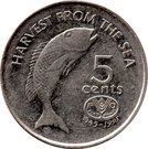 5 Cents - Elizabeth II (FAO)