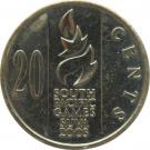 20 Cents - Elizabeth II (South Pacific Games)