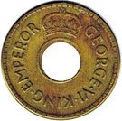 ½ Penny - George VI