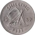 1 Shilling - Elizabeth II (1st portrait)