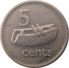5 Cents - Elizabeth II (3rd portrait)