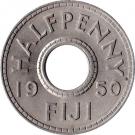 ½ Penny - George VI