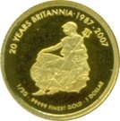 1 Dollar - Elizabeth II  (20 Years "Britannia")