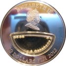 10 Dollars - Elizabeth II (China - White Pearl)