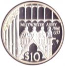 10 Dollars - Elizabeth II (Westminster Choristers)