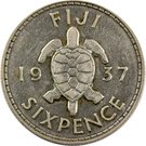 6 Pence - George VI