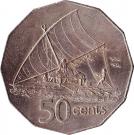 50 Cents - Elizabeth II (2nd portrait)