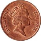 1 Cent - Elizabeth II (3rd portrait)
