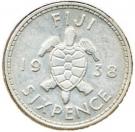 6 Pence - George VI