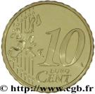 10 Euro Cent (1st type, 1st map)