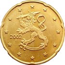 20 Euro Cent (1st type, 1st map)