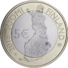 5 Euro (Finnish National Landscapes: Koli National Park)