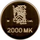 2000 Markkaa 1995 (50 Years of Peace)