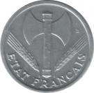 1 Franc (Vichy French State - light type)